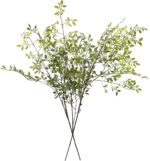Melorca&Guilla Artificial Plants,2PCS 43.3" Green Nandina Faux Branches for Vase... - Image 2