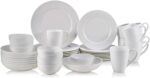 Mikasa Annabelle Bone China 40-Piece Dinnerware Set, Service for 8, Lightweight ... - Image 2