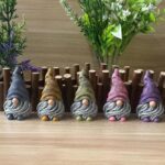 Mini Gnomes Figurines 5pcs,Gnomes Decorations for Home,Fairy Garden Accessories,... - Image 2