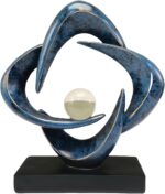 Modern Home Decor Abstract Decorative Sculpture Decorations for Living Room Dini... - Image 2