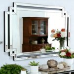 Modern Large Living Room Mirror with Mirrored Frame for Home Decor, 24" X 36" De... - Image 2