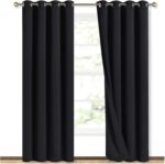 NICETOWN High-End Thermal Curtains, Full Blackout Curtains 84 inches Long for Di... - Image 2