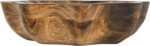 Natural Wooden Tray, Serving Bowl for Salad, Veggies and Fruits, Large Deep Tray... - Image 2
