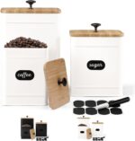 PERFNIQUE Kitchen Canisters for Countertop Set of 3, Airtight Canisters Sets for... - Image 2