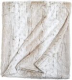Peri Home Leopard Luxury Faux Fur Throw Blanket - Super Soft Fluffy Bedding Thro... - Image 2