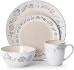 Pfaltzgraff Panama 16-Piece Dinnerware Set, Beige - Image 2