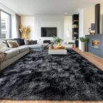Pionblank 8x10 Rug for Living Room, Fuzzy Plush Large Area Rug, Fluffy Modern Sh... - Image 2