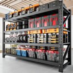 RAVIGIN 5000LBS Storage Shelves,71" W Garage Shelving Heavy Duty Metal Adjustabl... - Image 2