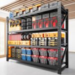 RAVIGIN 7000LBS Storage Shelves,79" W Garage Shelving Heavy Duty Metal Adjustabl... - Image 2
