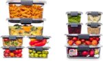 Rubbermaid Brilliance BPA-Free Airtight Food Storage Containers, 24-Piece Set, E... - Image 2