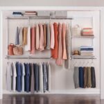 Rubbermaid Configurations Custom Closet Kit 4-8 Ft. Adjustable Metal Wire Shelvi... - Image 2