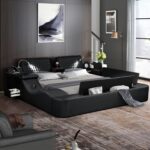 Smart Bed with Massage Recliner Chair - Luxury Bed Frame Queen Size with Reading... - Image 2