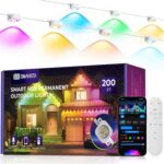 Smart Permanent Outdoor Lights Pro, 200ft 120LED RGB+IC Warm/Cool White for Dail... - Image 2