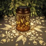 Solar Lanterns Outdoor Waterproof Hummingbird Garden Decor Gifts for Women Mom G... - Image 2