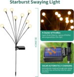 Solar Lights Outdoor Waterproof, 10 Packs 80LED, Solar Garden, Patio, Garden Dec... - Image 2