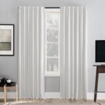 Sun Zero - 56260 Greyson Faux Dupioni Silk Extreme 100% Blackout Back Tab Curtai... - Image 2