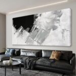 TAIJXAGSG Abstract Canvas Art Wall Decor Painting Home Wall Decor 20x40 Inch Dec... - Image 2