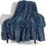 TOONOW Faux Fur Luxury Throw Blanket,Double Side Soft Fluffy Shaggy Fuzzy Blanke... - Image 2