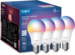 Tapo TP-Link Smart Light Bulbs, 16M Colors RGBW, Dimmable, Compatible with Alexa... - Image 2