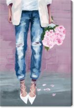 The Oliver Gal Artist Co. Fashion and Glam Premium Wall Art Canvas Prints Modern... - Image 2