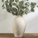 Vanselia Ceramic Flower Vase Home Decor - Large Farmhouse Table Vases Rustic Vin... - Image 2