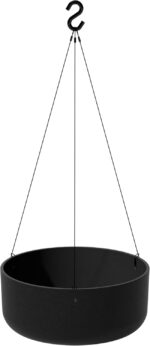 Veradek Mason Series Hanging Kona Planter - Round Planter for Outdoor Balcony/Pa... - Image 2