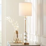 Vienna Full Spectrum Halston Modern Art Deco Style Buffet Table Lamp 32 1/2" Tal... - Image 2