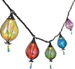 Vigdur Multicolor Outdoor String Lights with 10 Bulbs Connectable Waterproof, In... - Image 2