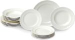 Villeroy & Boch Manoir Collection 18-Piece Dinnerware Set, Plates & Bowls, Premi... - Image 2