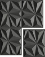 WOWSTAR 31 Sq.Ft. 24-Pack 3D Wall Panels Diamond for Interior Wall Decor for Liv... - Image 2