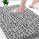 Yimobra Bathroom Rugs Non Slip Washable - Ultra Soft Absorbent Chenille Bath Mat... - Image 2