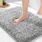 Yimobra Bathroom Rugs Non Slip Washable, Ultra Soft and Water Absorbent Bath Mat... - Image 2