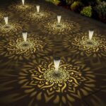 gardencave 6 Pack Solar Lights Outdoor Garden Decorative Mandala Solar Garden Li... - Image 2