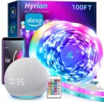 hyrion Smart LED Strip Lights 100ft WiFi, RGB Color Changing Lights Work with Al... - Image 2
