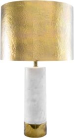 nuLOOM Edina 23" Marble & Iron Table Lamp - Image 2