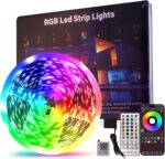 100 FT LED Lights For Bedroom，With 44 Key Infrared Remote Control And Bluetooth ... - Image 2