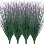 16 Bundles Artificial Plants Onion Grass Outdoor 17 Inch Tall Fake Shrubs Wheat ... - Image 2