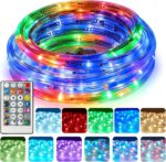 16.4ft Outdoor Smart Rope Lights, Waterproof Color Changing Christmas Lights wit... - Image 2