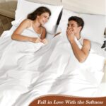 100% Egyptian Cotton Sheet Set 4 Pcs Queen Size Sheets 1000 Thread Count Breatha... - Image 5