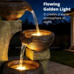 Naturefalls 40" Tall Outdoor Water Fountain and Waterfalls - Large Garden Founta... - Image 6