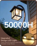 EDISHINE Low Voltage Landscape Lighting, 3W 185LM Oil-Rubbed Bronze Outdoor Land... - Image 5