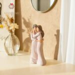 Storieme Sentimental Gifts for Mom from Daughter: Mother Daughter Hugging Resin ... - Image 4