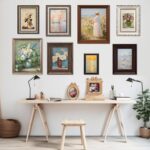 Qunclay 10 Pack Vintage Picture Frames for Wall or Tabletop Display Ornate Frenc... - Image 4