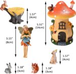Sparkle Race Fairy Garden Accessories Kit with Miniature Figurines, Fairy Villag... - Image 3