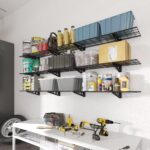 FLEXIMOUNTS 3-Tier 1x4ft Garage Storage Wall Shelving, 12x48inch per Shelf Heigh... - Image 3