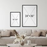 SIGNFORD Framed Canvas Print Wall Art Set Abstract Earthy in Deep Brown and Beig... - Image 6