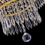 TOCHIC Modern Gold Crystal Chandelier Luxury French Empire Chandelier, 6 Lights ... - Image 5