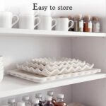 NWK 5 Piece Cake Stand Set with 2 x Large 3-Tier Cupcake Stands, 3 x Appetizer T... - Image 8