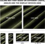 Dchola Olive Green Velvet Curtains for Bedroom Window, Super Soft Vintage Luxury... - Image 7