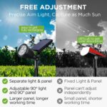 InnoGear Solar Lights Outdoor Waterproof Solar Garden Light for Outside Yard Lan... - Image 3